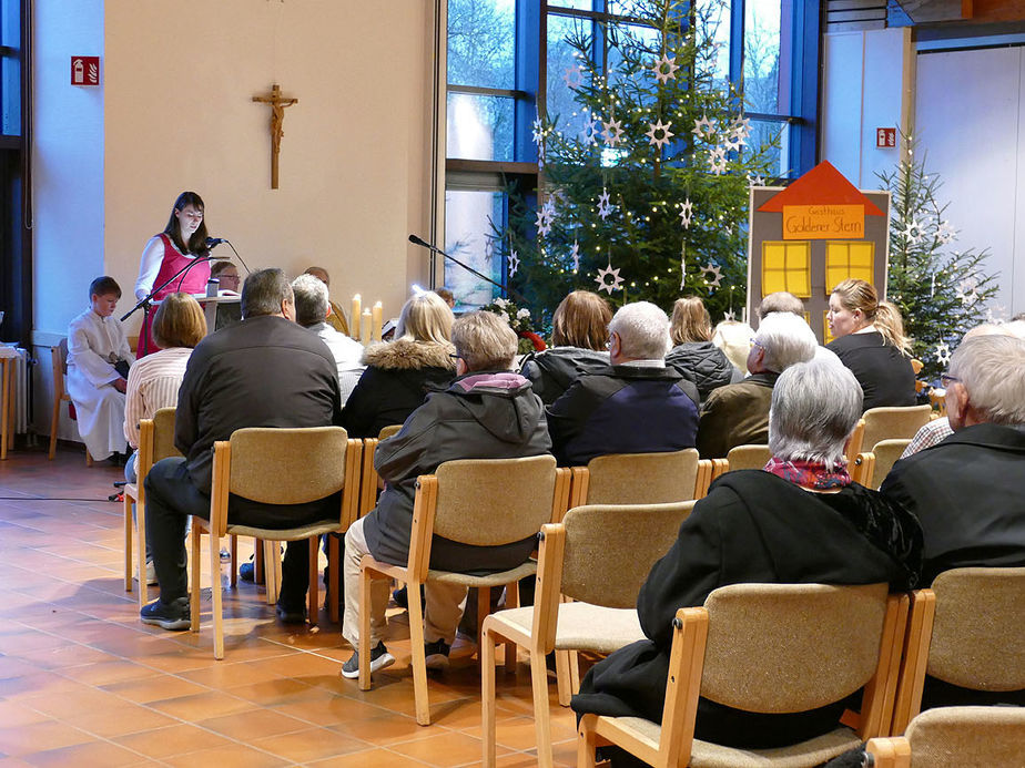 Kinderchristmette mit Krippenspiel (Foto: Karl-Franz Thiede)